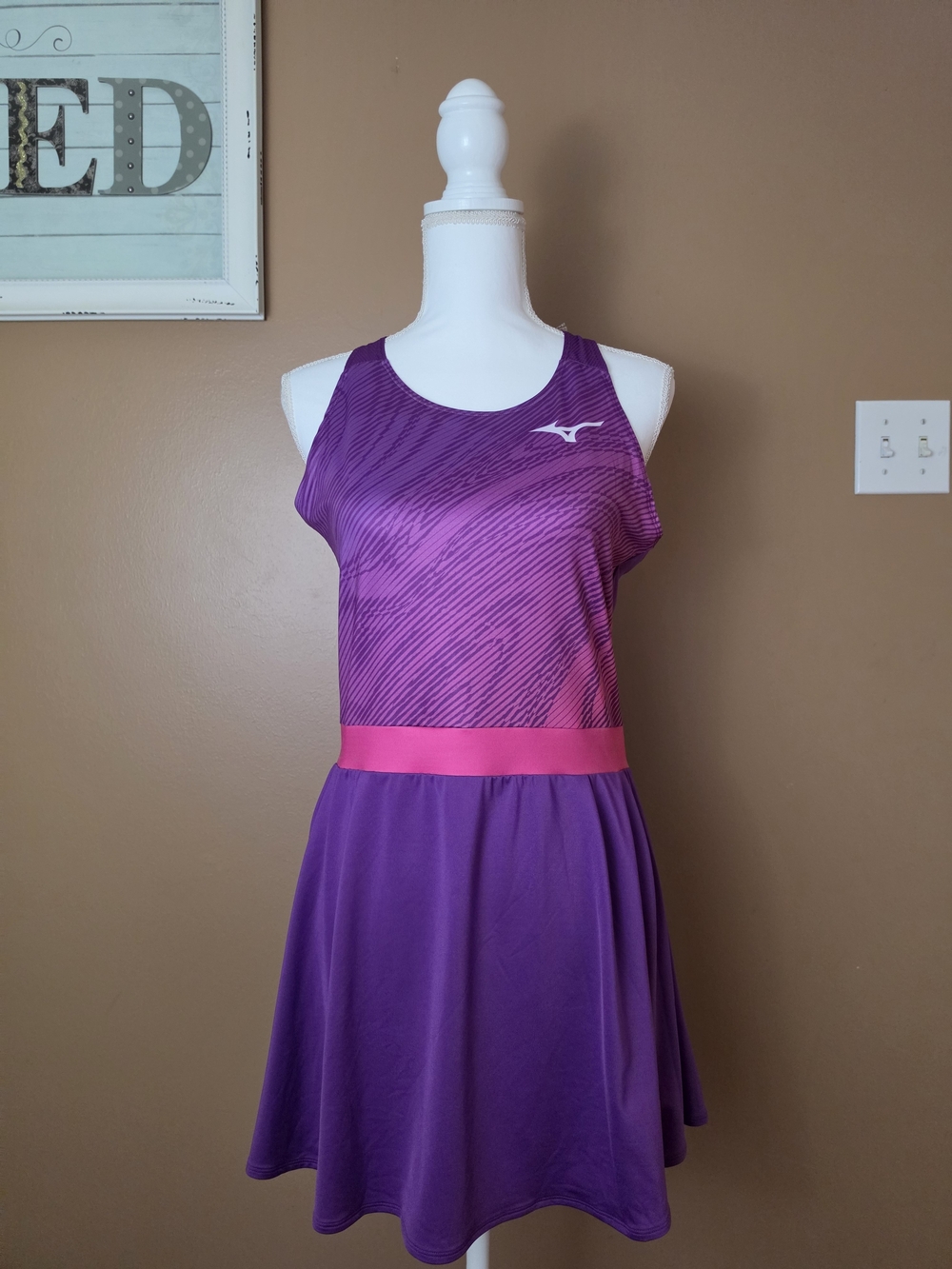 Mizuno Purple & Pink Athletic Dress